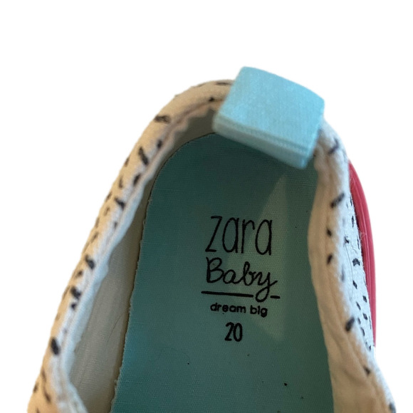 Zara baby “watermelon” print sneakers LITTLE FRUIT PLIMSOLLS - Picture 3 of 7